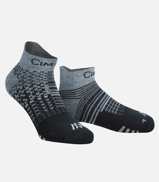 CIMALP - ADDICT - GRIS - CIM24000208 - CIM24000209 - CIM24000202 - Tất/Vớ thể thao chạy bộ thành phố và địa hình