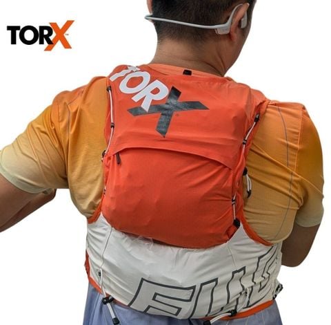 Balo Vest nước chạy bộ địa hình KAILAS FUGA AIR 13 II TRAIL RUNNING VEST PACK TORX/ORANGE - KA2454003.ORANGE