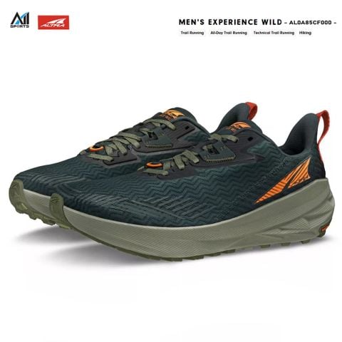 ALTRA - EXPERIENCE WILD M - BLACK - AL0A82CF000 - Giày Chạy Bộ Địa Hình Nam
