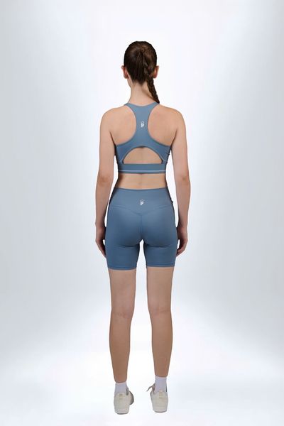 Quần Legging Ngắn Nữ Cao Cấp PILI – Màu Xanh dương