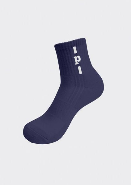 Combo 3 Đôi Tất Cổ Trung Chữ P Unisex PILI – Màu Xanh navy