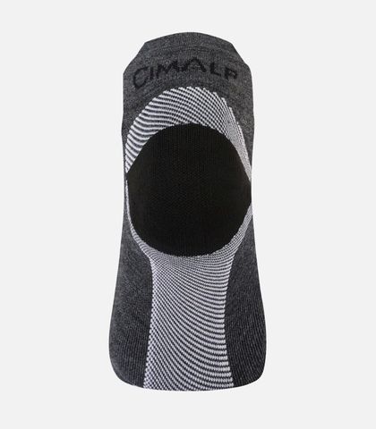 Vớ/tất thể thao chạy bộ thành phố và địa hình CIMALP RUN LOW - CA.I624719.GRI