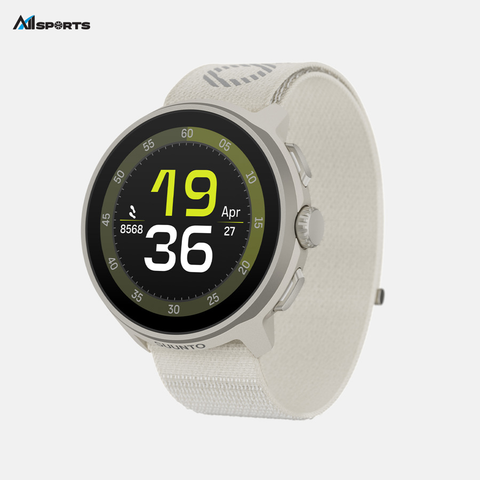 ĐỒNG HỒ THỂ THAO - SUUNTO RUN - Viền THÉP - FROST GRAY - CÓ ĐỊNH VỊ GPS