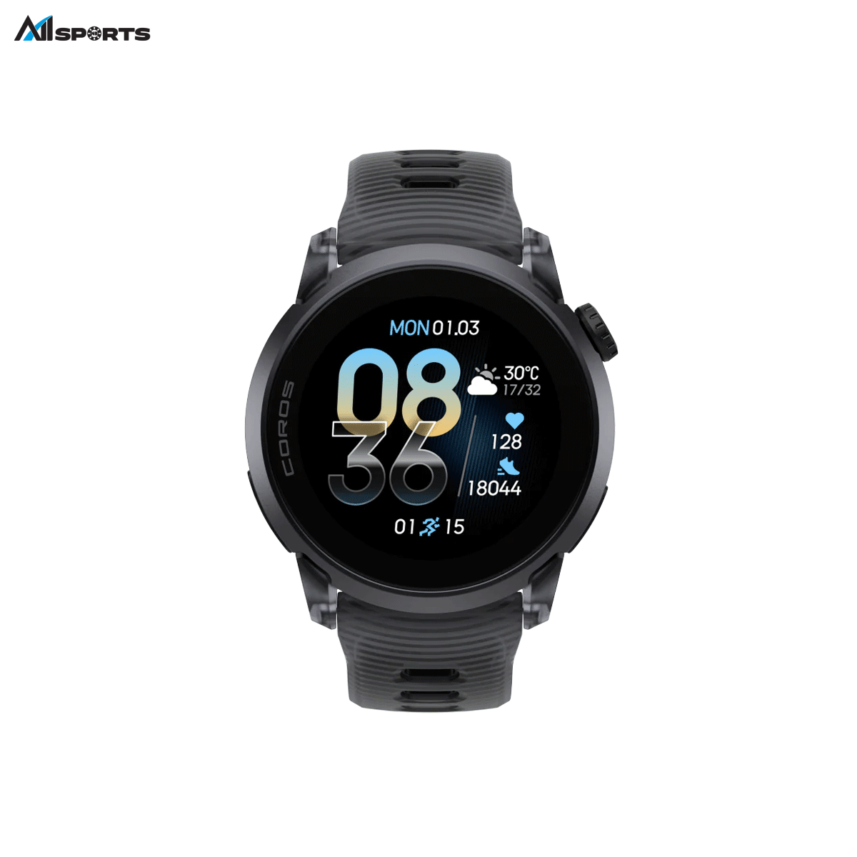 COROS PACE 4 Aluminum Black Crystal