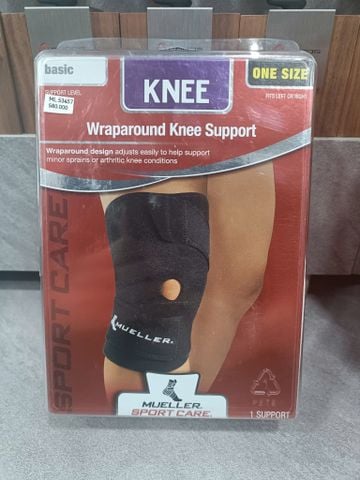 BĂNG ĐẦU GỐI HIỆU Mueller Wraparound Knee Support (1 Chiếc/Hộp) - ML.53457