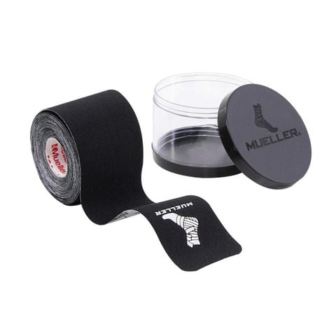 Băng Dán Kinesiology MUELLER TYPHOON ELITE Giảm Đau Hỗ Trợ Cơ Khớp 20 Miếng Cắt Sẵn I-Strips BLACK - ML.24817