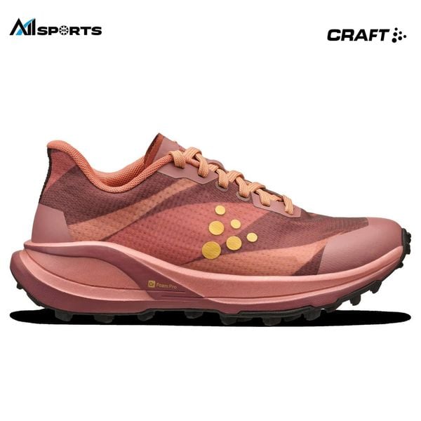 Giày chạy bộ địa hình trail running CRAFT Pure Trail Pro - PINK - CRAFT.1915339-473007