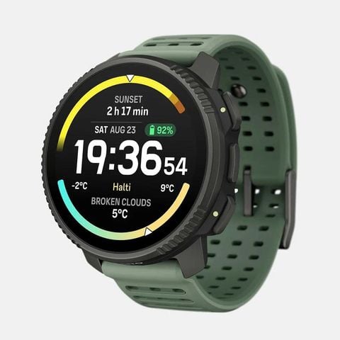 ĐỒNG HỒ SUUNTO VERTICAL 2 - TITANIUM - SAGE - SS051209000 - Đồng hồ thể thao GPS với hơn 115 chế độ thể thao