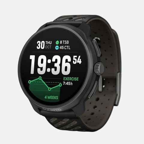 Suunto Race 2 Black – GPS Watch for Runners & Athletes - Viền Titanium