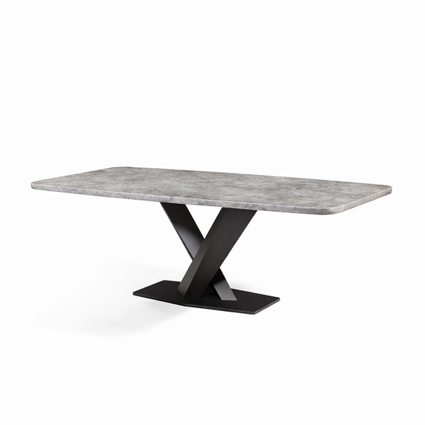  Bàn ăn, đá Tundra grey marble, 2400*1200*750, Xám 