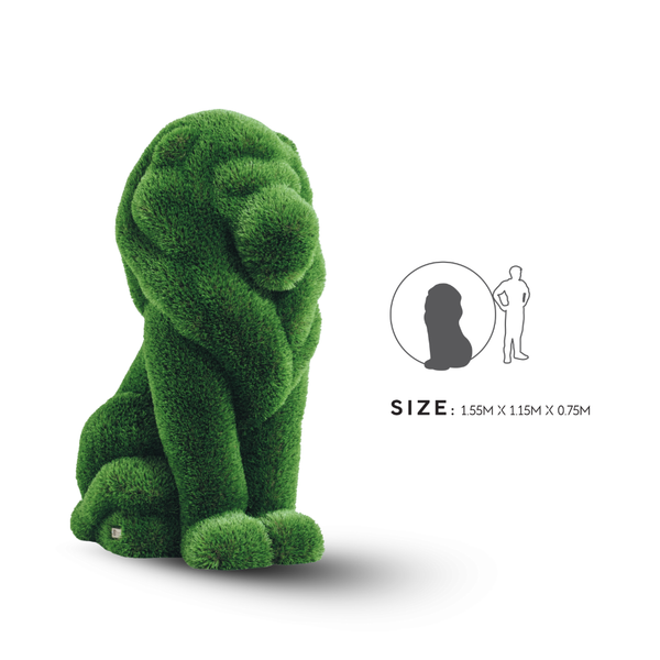  Mô hình TT, Sư tử, 1,55h*1,15d*0,75w m 