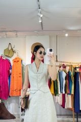 Chân váy 7 mảnh linen tưng premium Cói Design