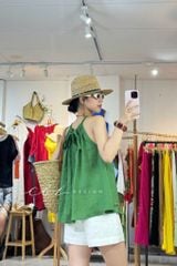 Áo yếm linen tưng premium Cói Design