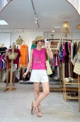 Áo nút bọc màu Vườn Hoa Trong Túi tưng premium Cói Design