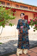 Áo dài Sắc Đồ Hoạ Cói Design