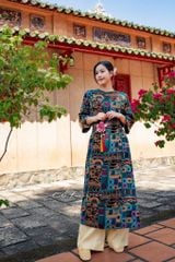 Áo dài Sắc Đồ Hoạ Cói Design