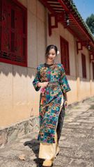Áo dài Sắc Đồ Hoạ Cói Design