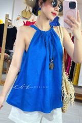 Áo yếm linen tưng premium Cói Design