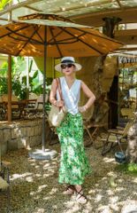 Chân váy đuôi cá xẻ tà Cói Design