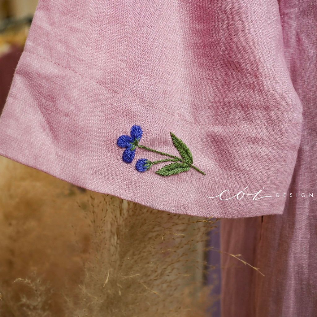 Áo dài Thiên Hương Cói Design