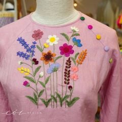 Áo dài Thiên Hương Cói Design