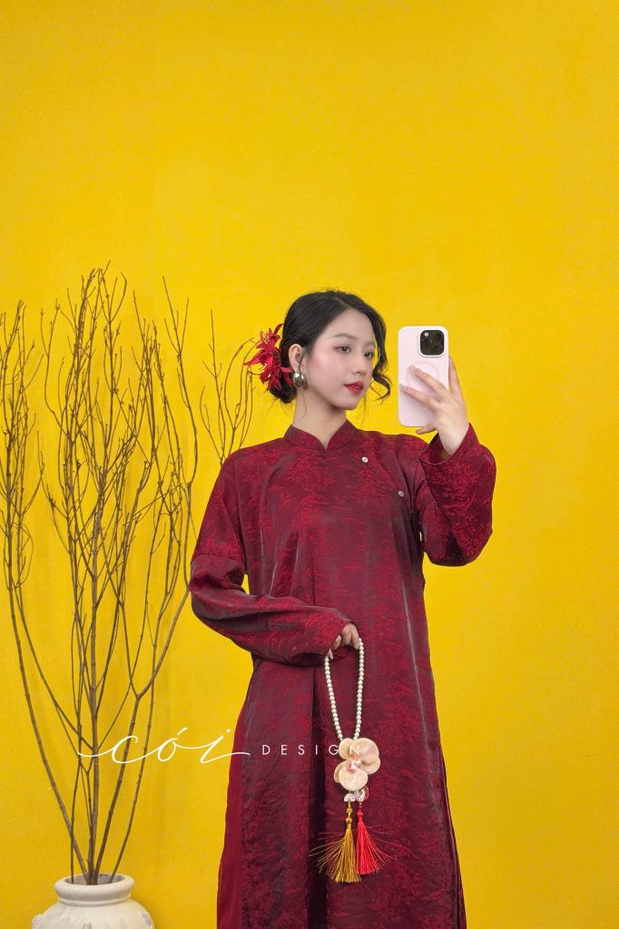 Áo Dài Yên Chi Cói Design