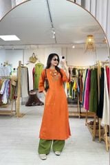 Áo dài Thiên Hương Cói Design