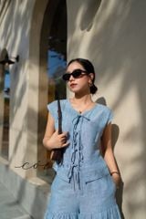 Quần váy linen tưng premium Cói Design