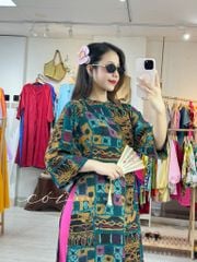Áo dài Sắc Đồ Hoạ Cói Design