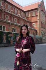 Áo dài Sắc Đồ Hoạ Cói Design