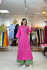 Áo dài Lam Thảo Cói Design