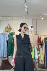 Quần 8 mảnh form váy linen tưng premium Cói Design