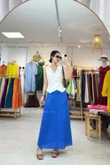 Chân váy 7 mảnh linen tưng premium Cói Design