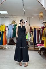 Quần 8 mảnh form váy linen tưng premium Cói Design