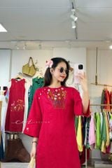 Áo dài Hoa Đồng Nội Cói Design