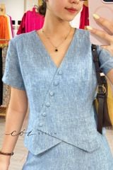 Chân váy 7 mảnh linen tưng premium Cói Design