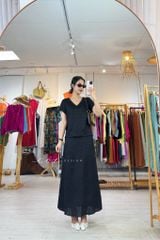 Chân váy 7 mảnh linen tưng premium Cói Design