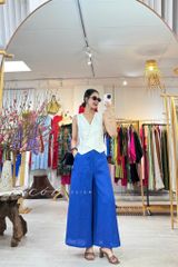 Quần 8 mảnh form váy linen tưng premium Cói Design