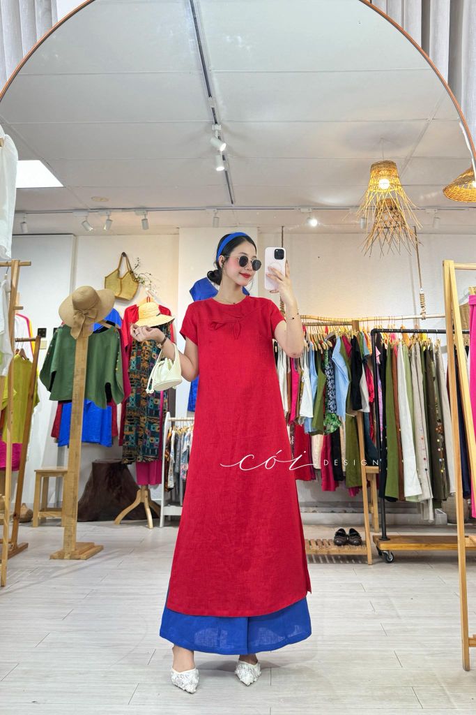 Áo dài Xuân Mộc Cói Design