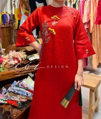 Áo dài Mộc Xuân Cói Design