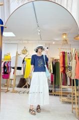 Áo thêu tay Vườn Hoa Nhỏ Cói Design