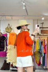 Áo lòng đèn thêu hoa Cói Design