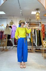 Quần baggy linen tưng premium Cói Design