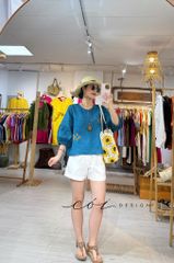 Áo lồng đèn thêu hoa Cói Design