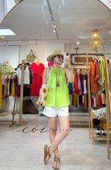 Áo yếm linen tưng premium Cói Design