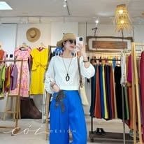 Quần baggy linen tưng premium Cói Design