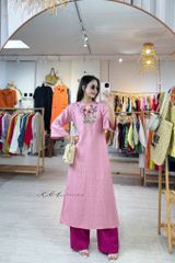 Áo dài Thiên Hương Cói Design