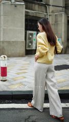 Quần suông linen tưng premium Cói Design