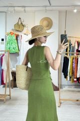 Chân váy 8 mảnh đuôi cá linen tưng premium Cói Design