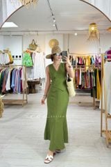 Chân váy 8 mảnh đuôi cá linen tưng premium Cói Design